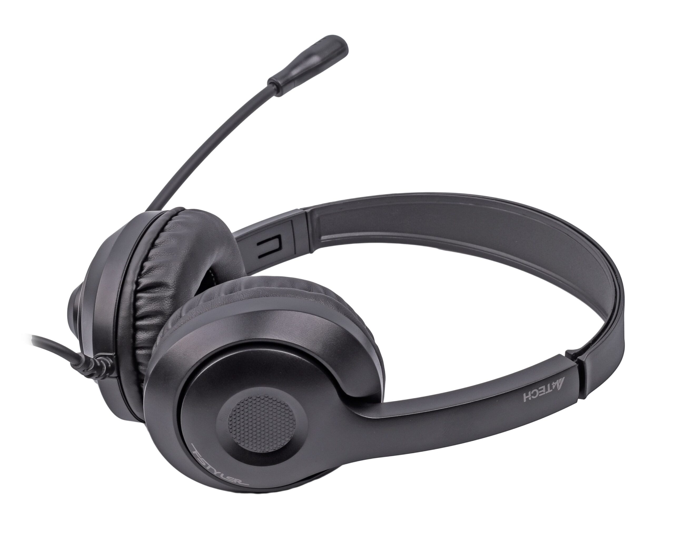 Гарнітура Fstyler AUX 3.5 мм Stereo Headphone, чорна A4Tech FH100i — фото 2
