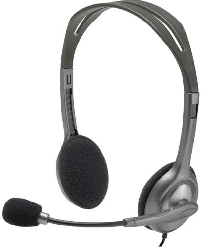 Гарнітура LOGITECH Stereo Headset H110 срібляста