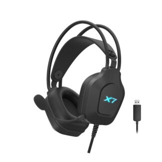 Гарнітура X7 USB з підсвічуванням, чорна A4Tech XH-200 чорний