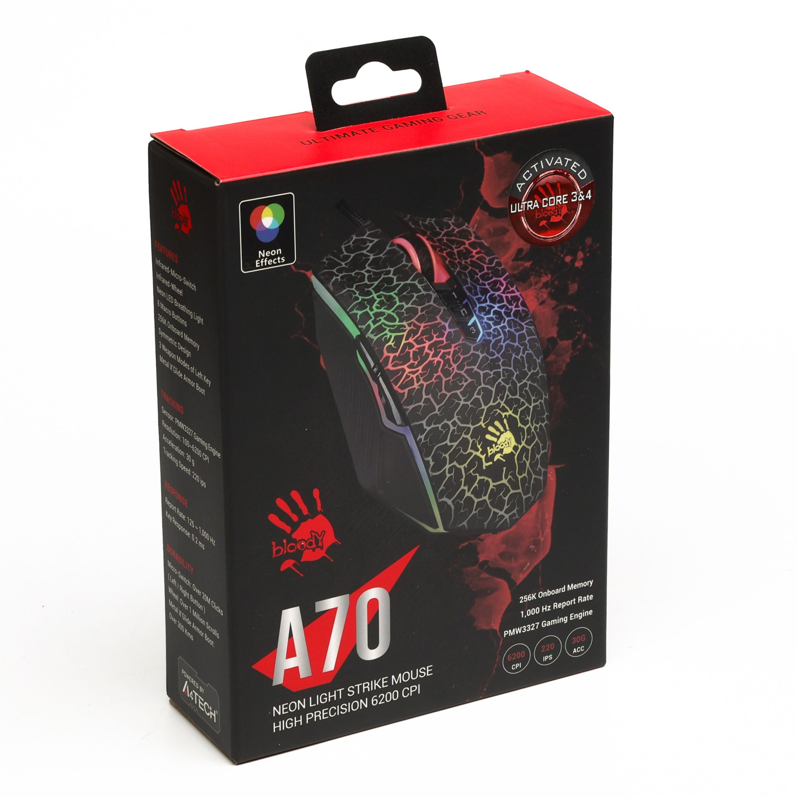 Ігрова миша Activated Bloody Blazing Gaming, оптична 6200 CPI Bloody — фото 6