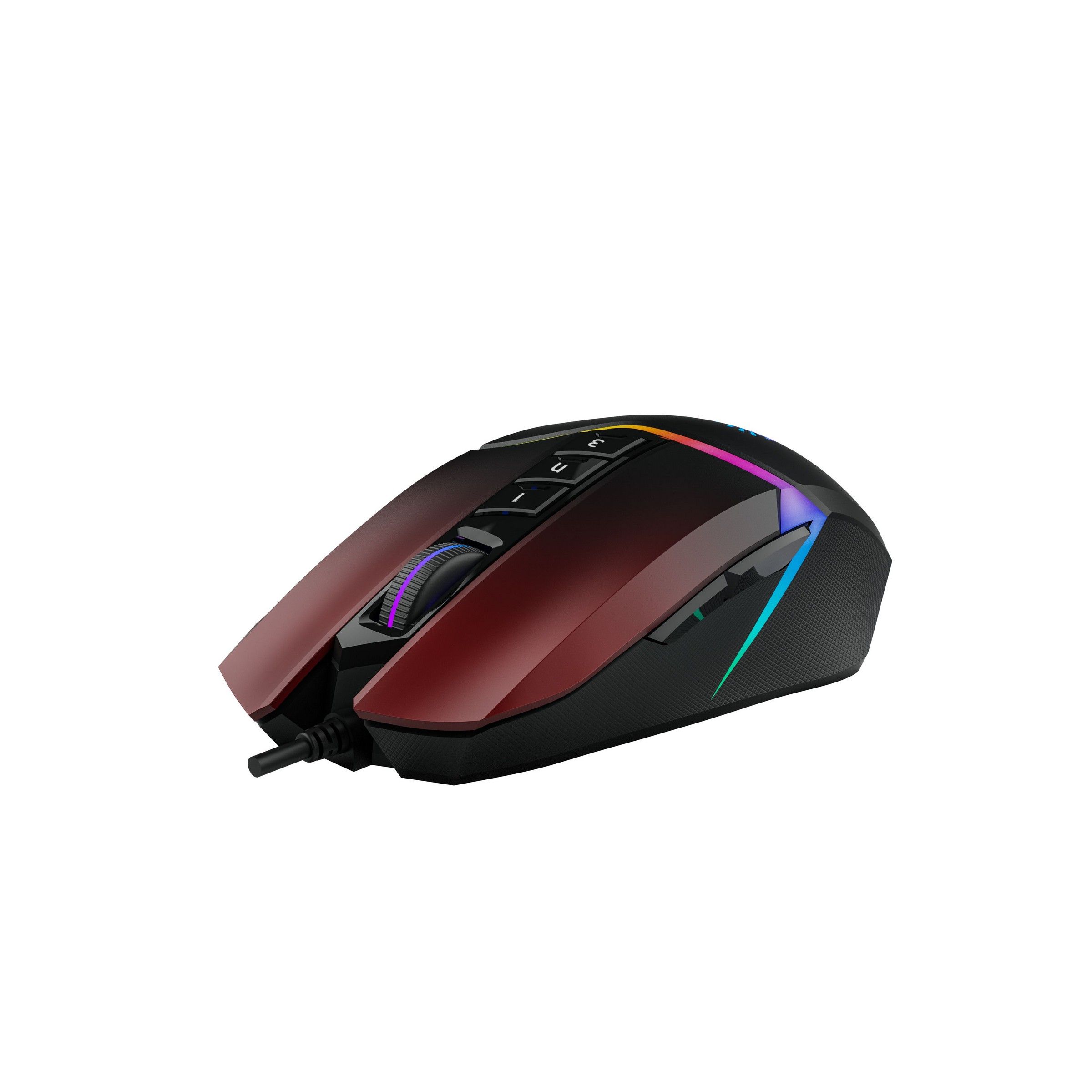 Ігрова миша Bloody Activated, RGB, 10000 CPI, 50M натискань, червоний — фото 3