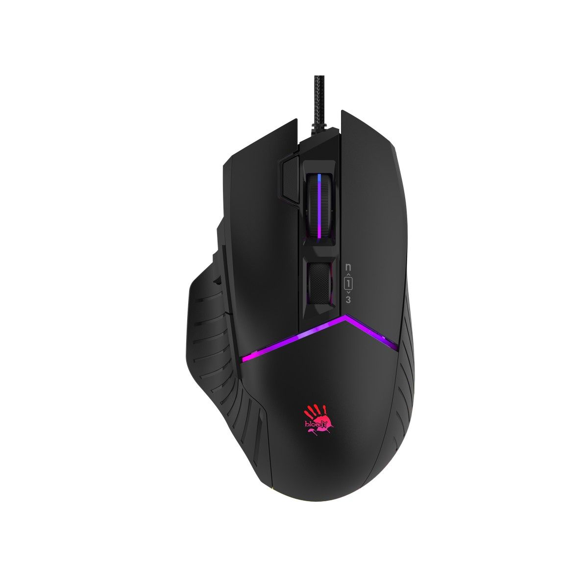 Ігрова миша Bloody Activated, RGB, 12000 CPI, 50M натискань Bloody