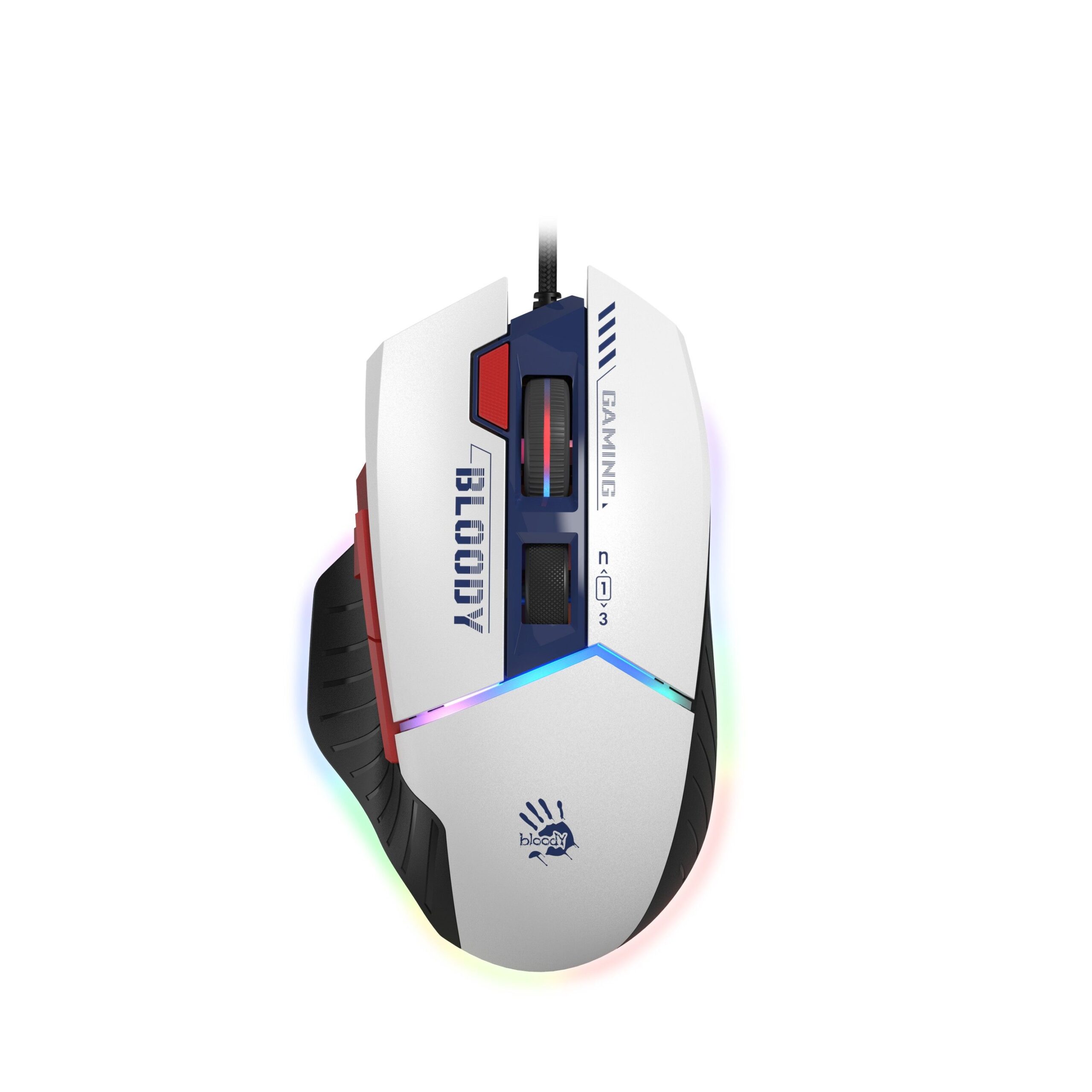 Ігрова миша Bloody Activated, RGB, 12000 CPI, 50M натискань Bloody