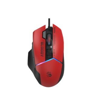 Ігрова миша Bloody, RGB, 20 000 CPI, Alpha20K, 50M натискань (W95 Ultra, Червоний)