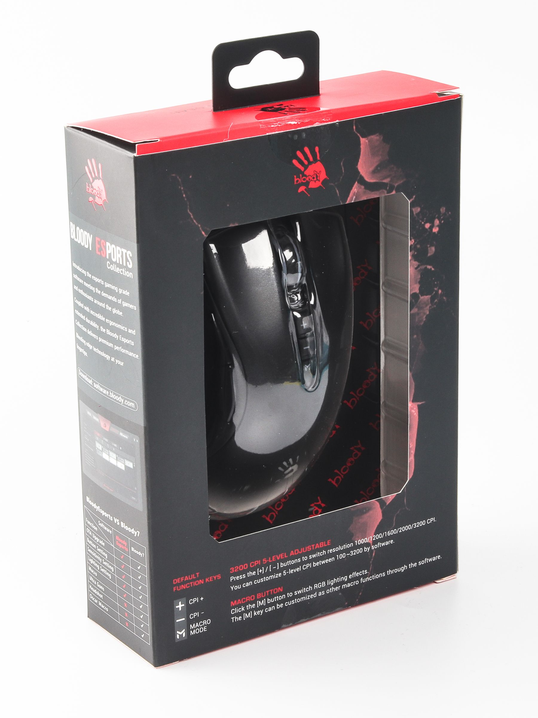 Ігрова миша Bloody, RGB, 3200 CPI, 10M натискань Bloody ES5 Bloody — фото 11