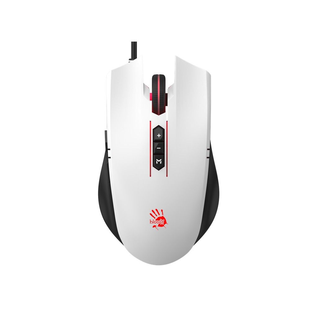 Ігрова миша Bloody, RGB, 6000 CPI, 10M натискань Bloody ES7 білий