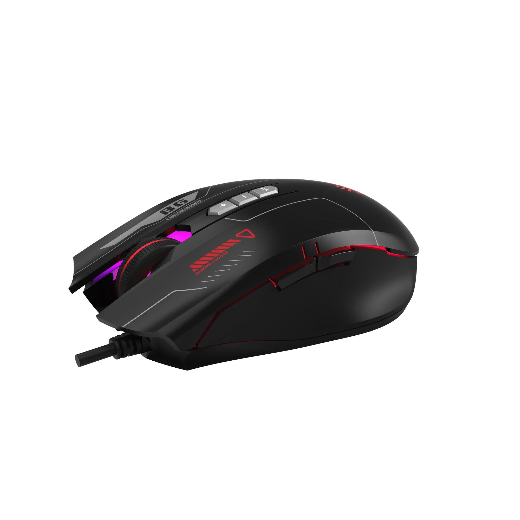 Ігрова миша Bloody, RGB, 6000 CPI, 10M натискань Bloody ES7 Bloody — фото 3