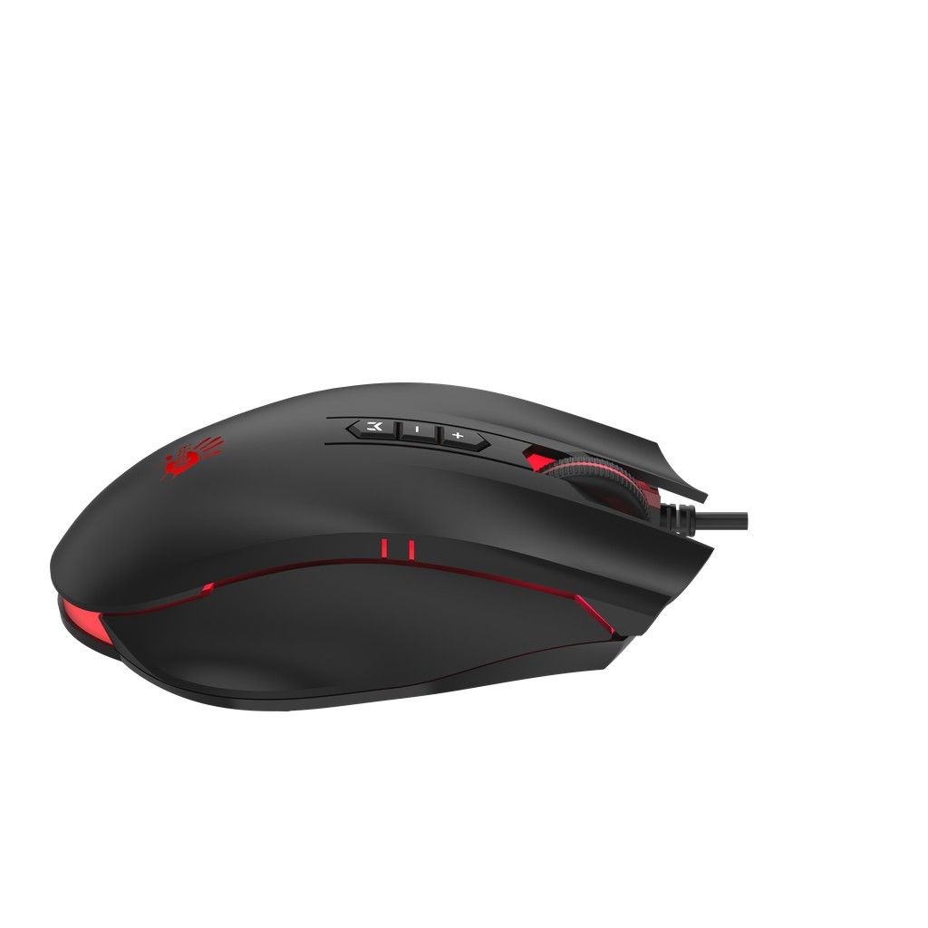 Ігрова миша Bloody, RGB, 6000 CPI, 10M натискань Bloody ES7 чорний — фото 6