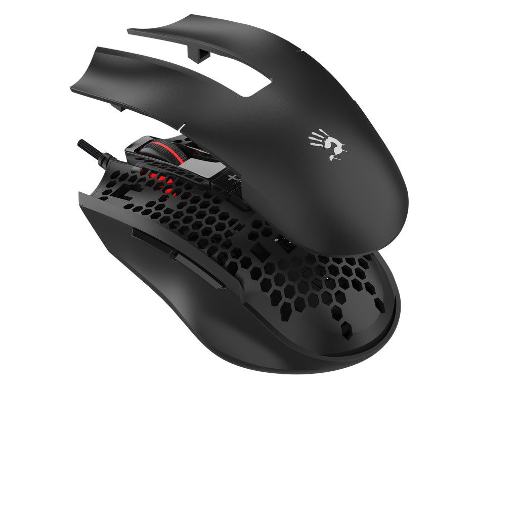 Ігрова миша Bloody, RGB, 6000 CPI, 10M натискань Bloody ES8 чорний — фото 6