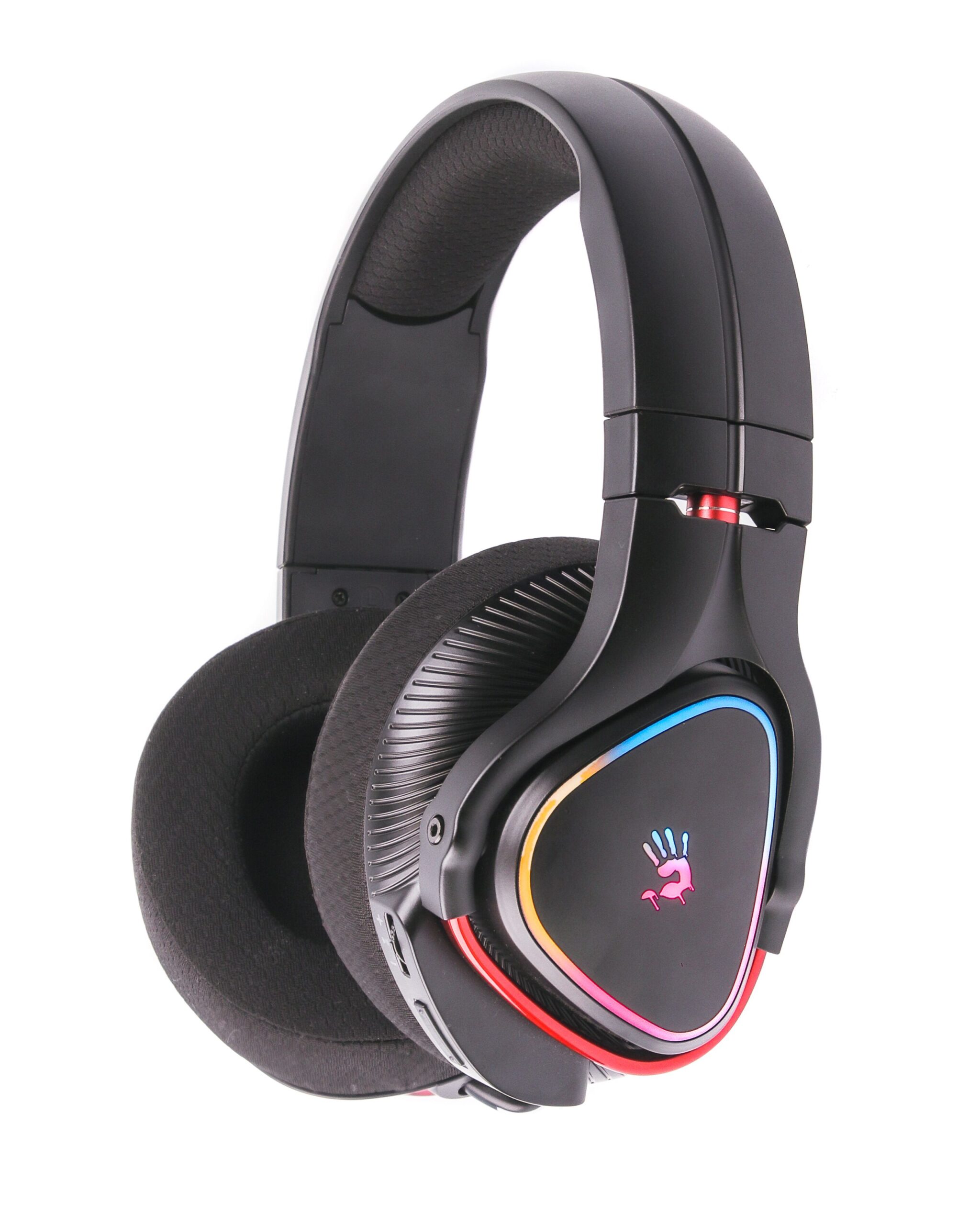 Ігрові бездротові навушники з мікрофоном, RGB, Bluetooth + 2.4GHz + — фото 3