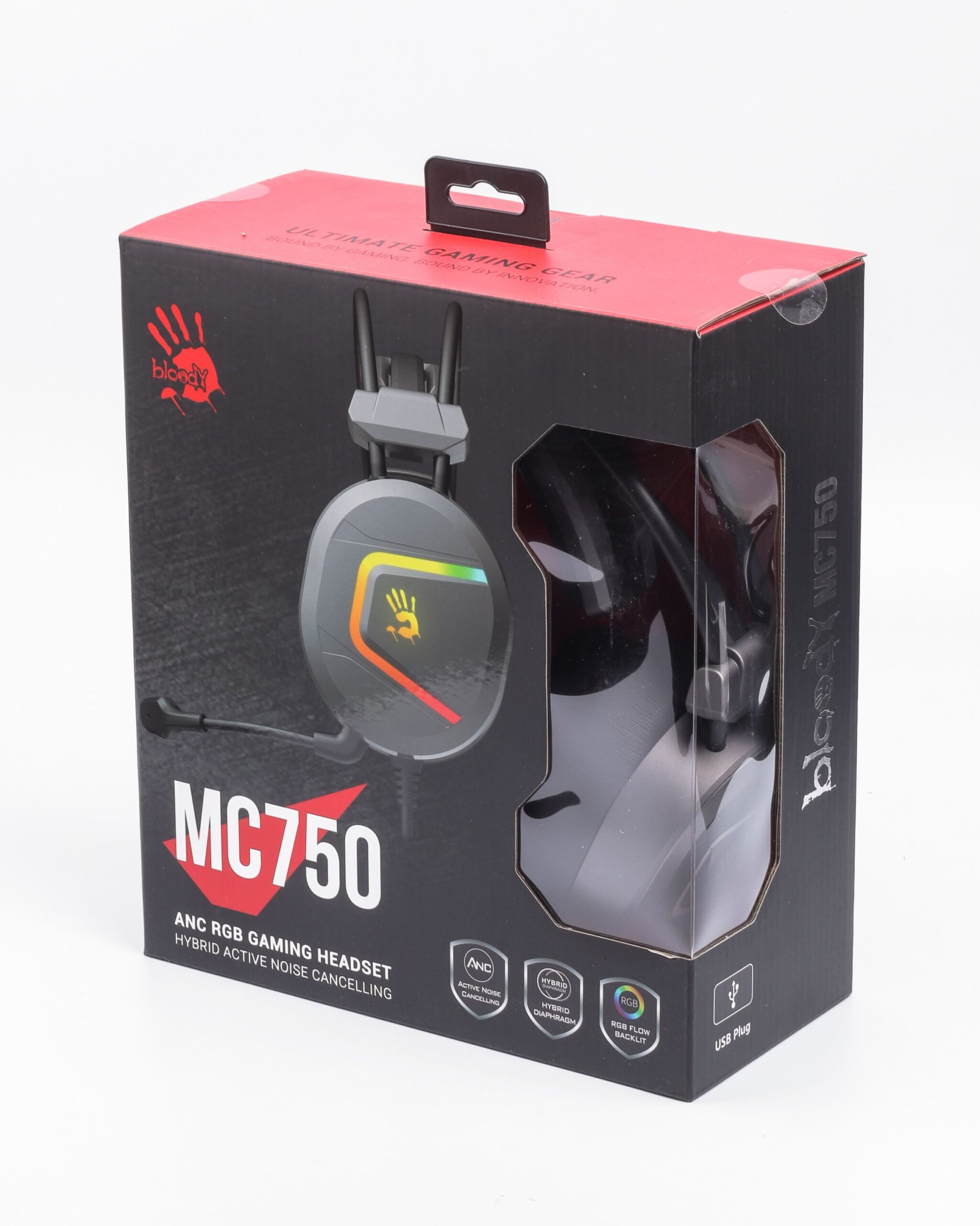 Ігрові навушники з мікрофоном, 7.1 віртуальний звук, RGB — фото 6
