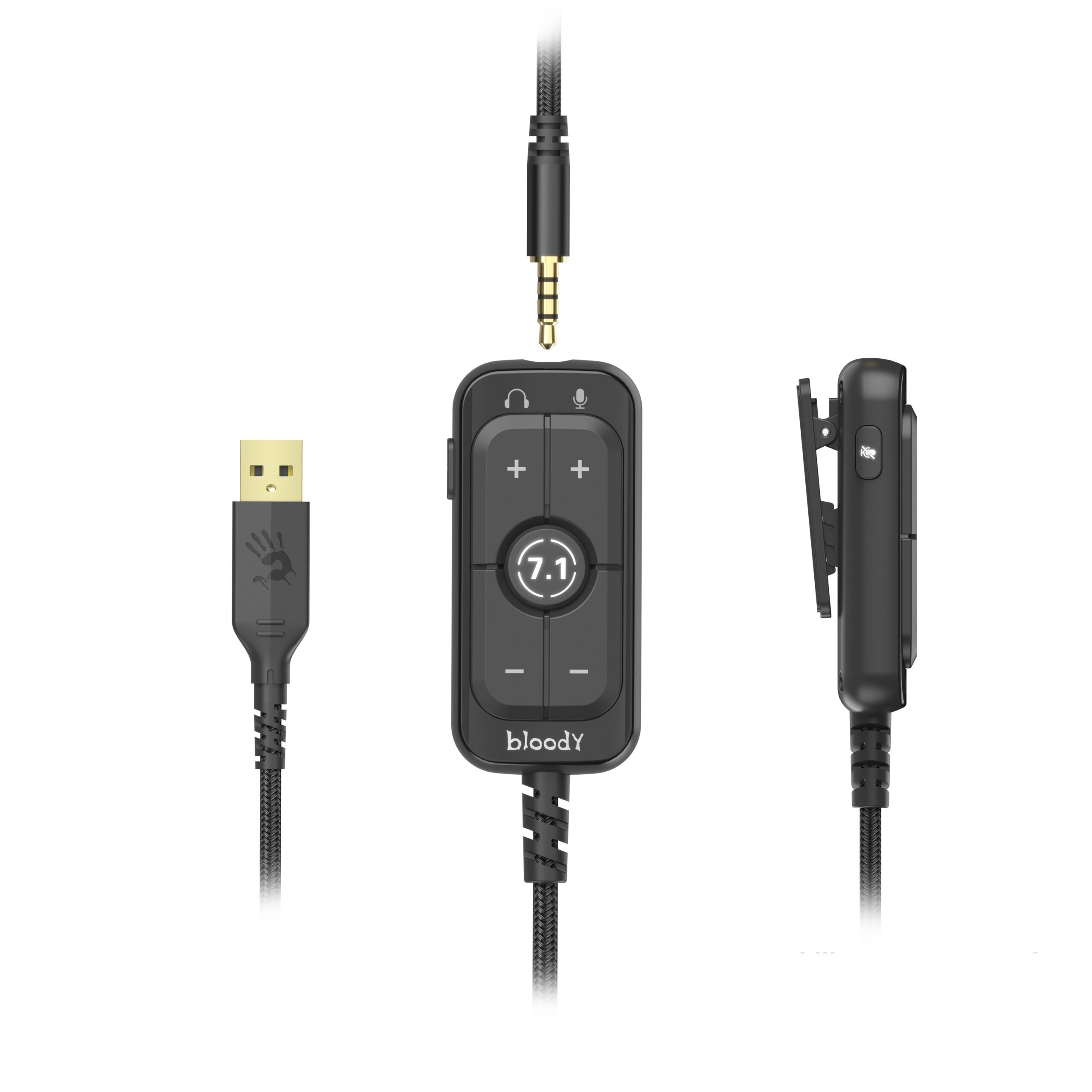 Ігрові навушники з мікрофоном, 7.1 віртуальний звук, USB + 4-Pin 3.5 — фото 6