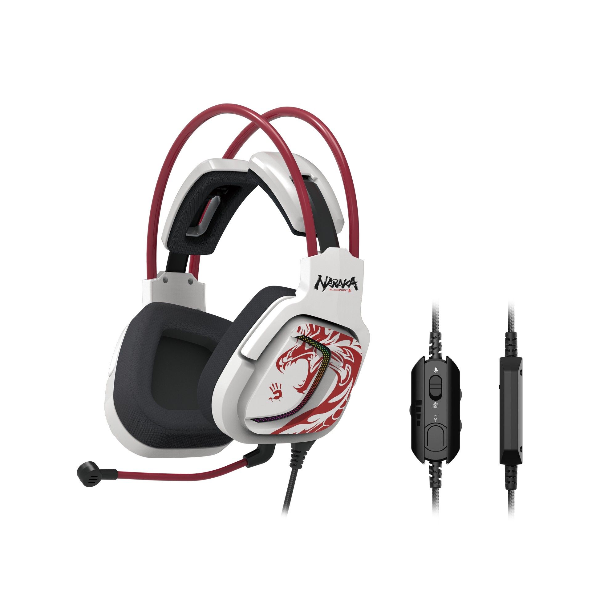Ігрові навушники з мікрофоном, Hi Fi, 7.1 віртуальний звук, RGB