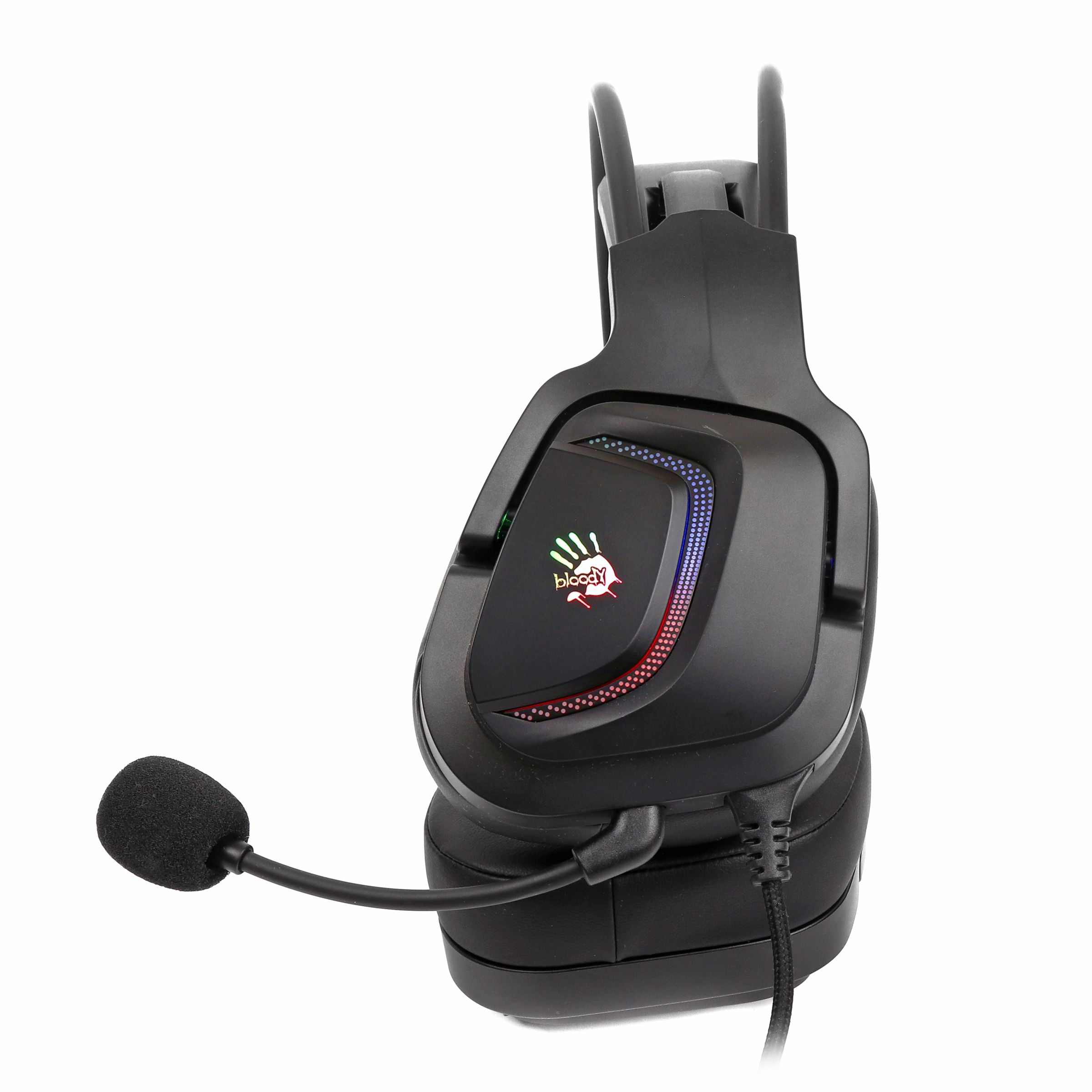 Ігрові навушники з мікрофоном, Hi Fi, 7.1 віртуальний звук, RGB — фото 2