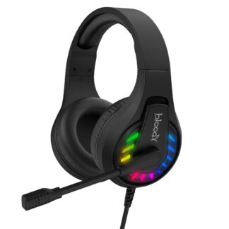 Ігрові навушники з мікрофоном, Neon LED, 3.5 мм, USB для підсвічування