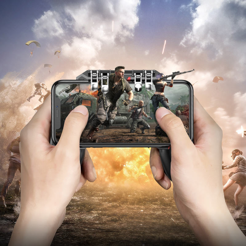 Ігровий контролер для мобільного HOCO GM7 Eagle six finger game controller Black — фото 7