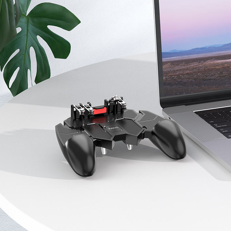 Ігровий контролер для мобільного HOCO GM7 Eagle six finger game controller Black — фото 8