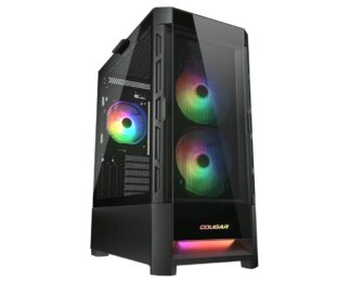 Ігровий корпус, 2*140mm RGB, 1*120mm RGB вентилятори