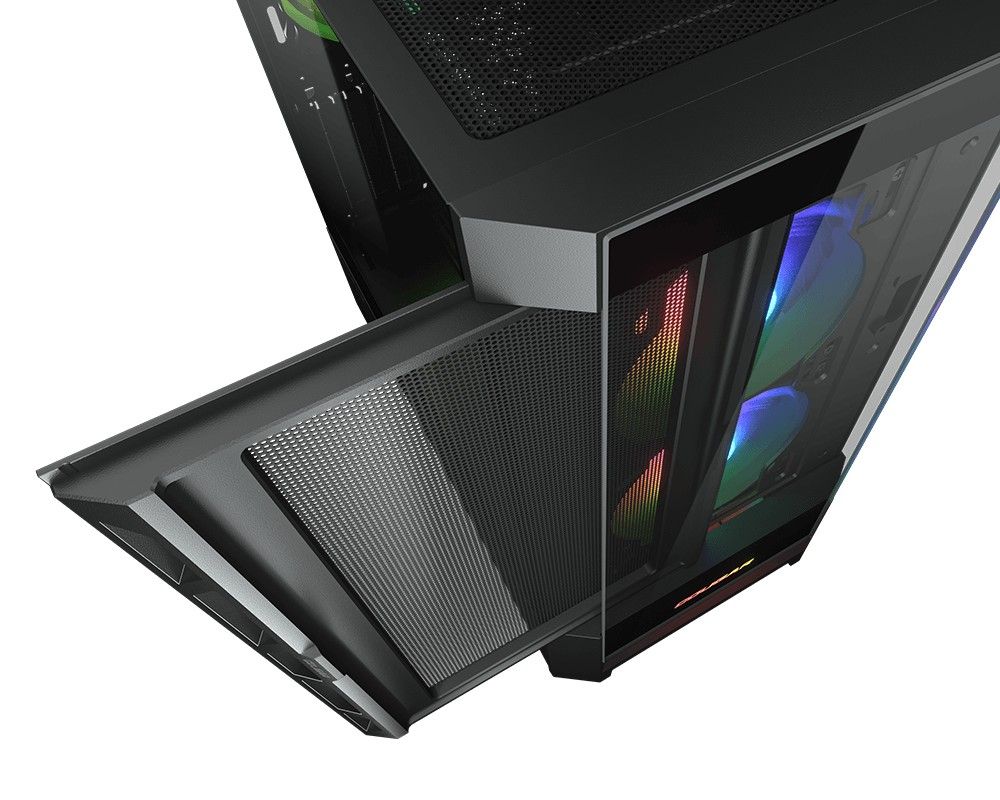 Ігровий корпус, 2*140mm RGB, 1*120mm RGB вентилятори — фото 4