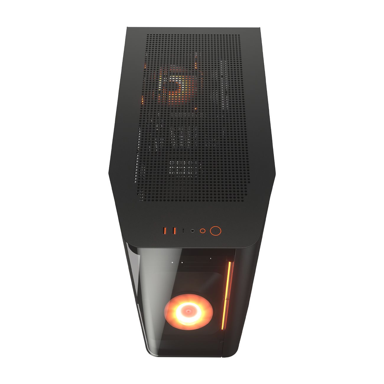 Ігровий корпус, 3*120mm, 1*140mm, Argb Fan Pre-installed, Type-C x1 — фото 4
