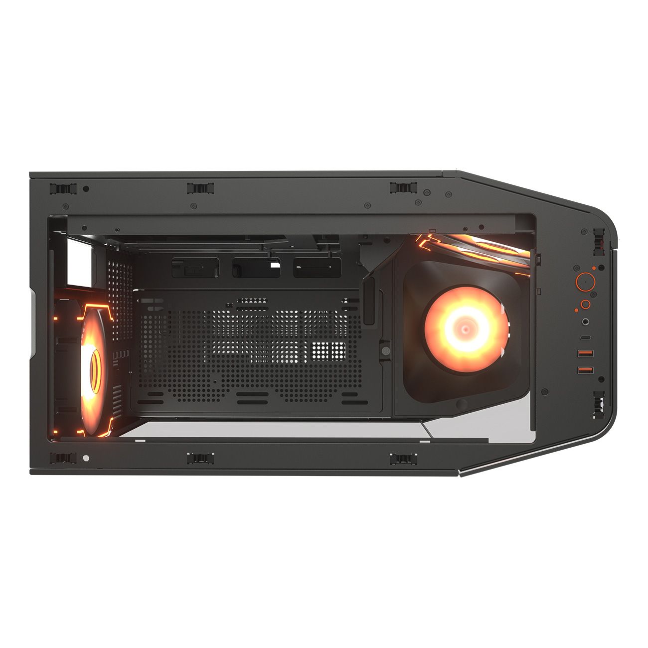 Ігровий корпус, 3*120mm, 1*140mm, Argb Fan Pre-installed, Type-C x1 — фото 6