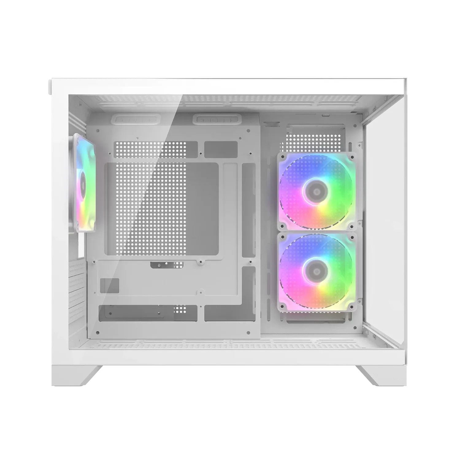 Ігровий корпус, 3*120mm передвстановлені, USB 3.2 Gen 2 Type-C, USB — фото 4