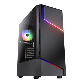 Ігровий корпус, 3xUSB, 2*3.5"+2*2.5", 1*120mm Argb вентилятор