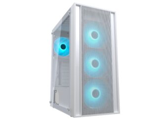 Ігровий корпус, 4*120mm RGB вентилятори передвстановлені, Mini ITX /