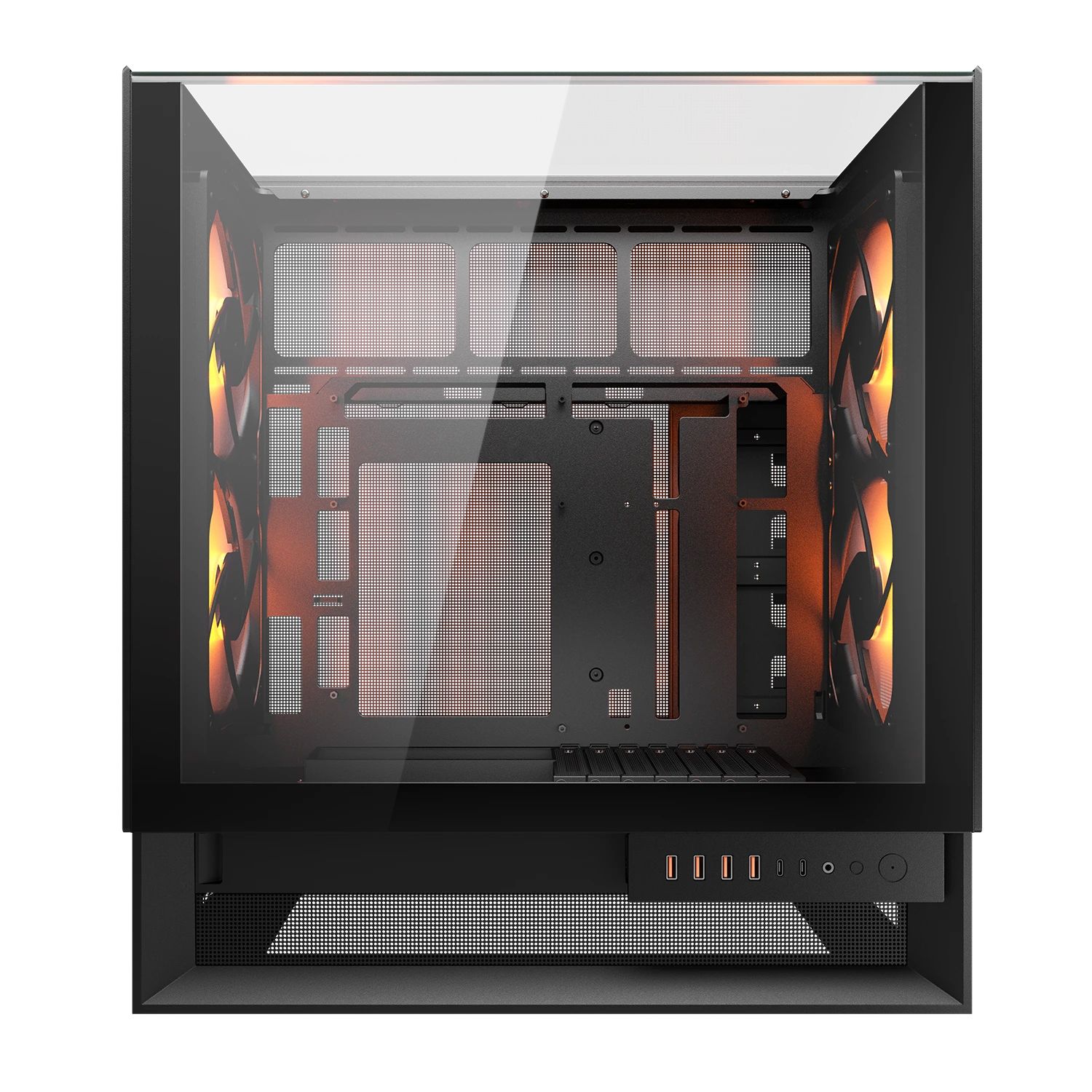 Ігровий корпус, 4*160mm, Argb Fan Pre-installed, Type-C x1, USB3.0 — фото 3