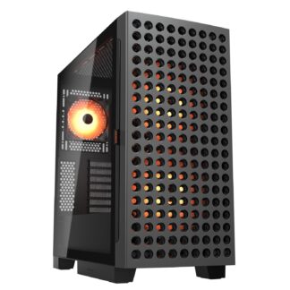 Ігровий корпус, вентилятори передвстановлені, ATX/mATX/mini-ITX