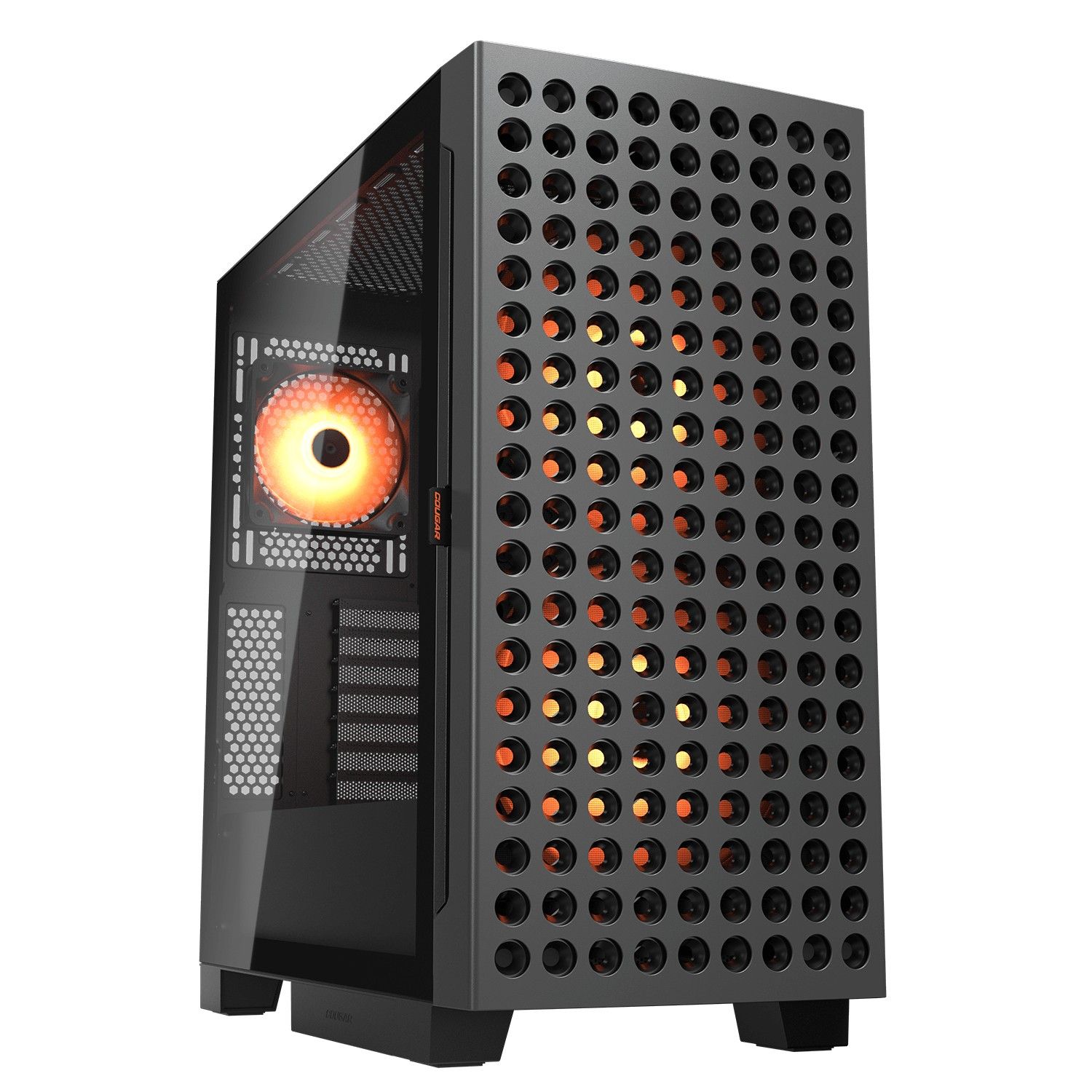 Ігровий корпус, вентилятори передвстановлені, ATX/mATX/mini-ITX