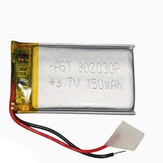 Акумулятор 302030 Li-Pol 3.7V 150mAh з проводами для Bluetooth-гарнітур, GPS-трекерів, іграшок