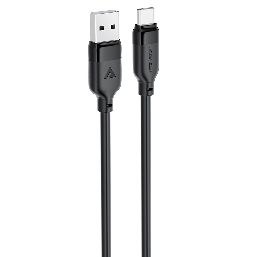 Кабель ACEFAST C16-04, USB to Type-C, 3A, 1.2m ,TPE, TPU connectors, Black — фото 4