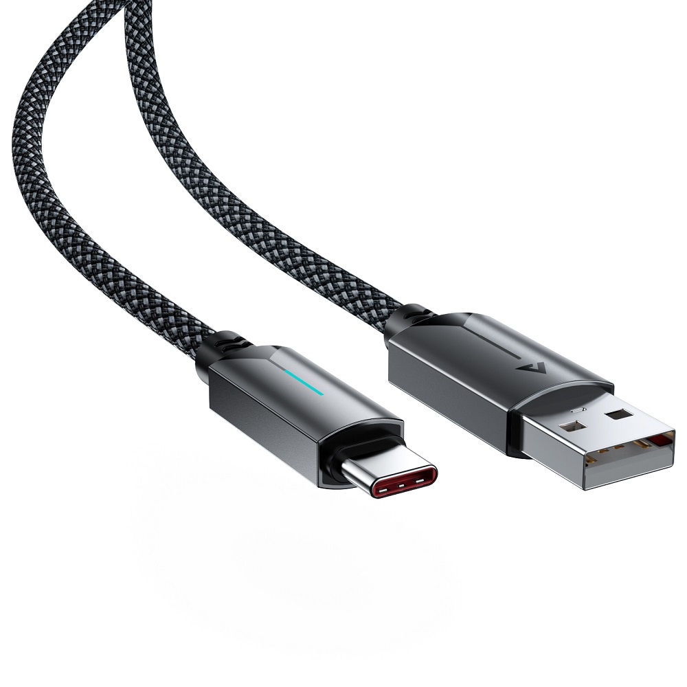 Кабель ACEFAST C19-04 USB-A to USB-C для швидкої зарядки — фото 5