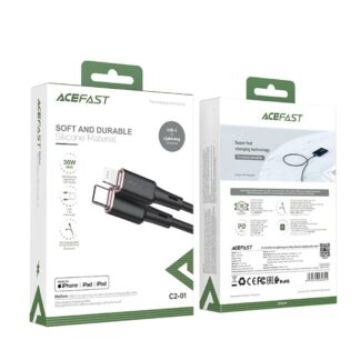 Кабель Acefast C2-01 Type-C Lightning 3A, 20W, 1.2 м