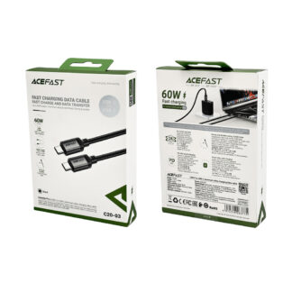 Кабель Acefast C20-04 USB-A to Type-C Black