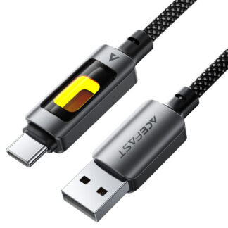 Кабель Acefast C21-04 USB-A to USB-C с LED подсветкой