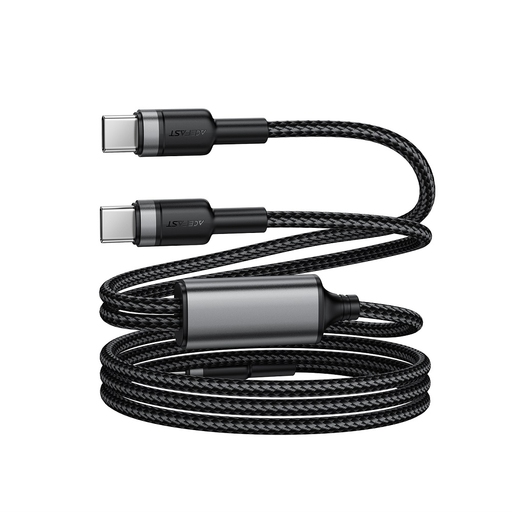 Кабель ACEFAST C22-02 USB-C до 2*USB-C для швидкої зарядки — фото 6