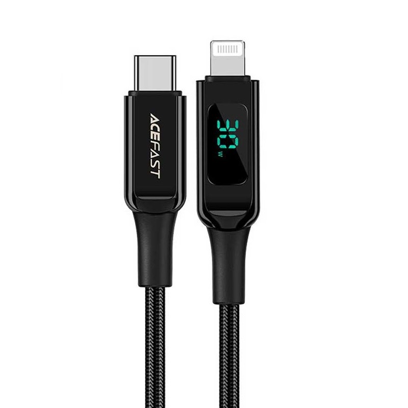 Кабель ACEFAST C6-01 Type-C до iP для швидкої зарядки