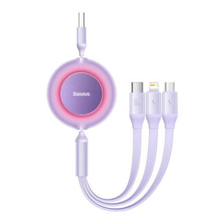 Кабель Baseus Bright Mirror 2 Series для быстрой зарядки и передачи данных USB к M+L+C