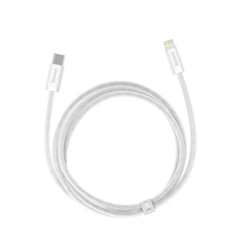Кабель Baseus Dynamic Series Fast Charging Data Cable Type-C to iP 20W 2m White — фото 4