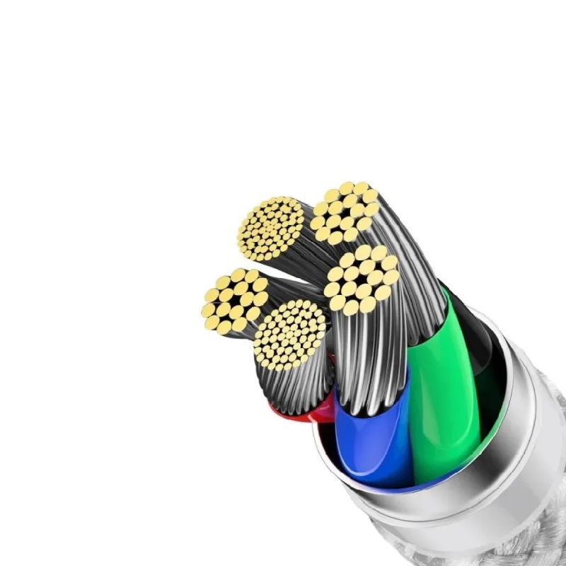 Кабель Baseus Dynamic Series Fast Charging Data Cable Type-C to iP 20W 2m White — фото 6