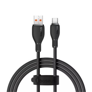 Кабель Baseus Pudding Series Fast Charging Cable USB to Type-C 100W 2m Cluster Black
