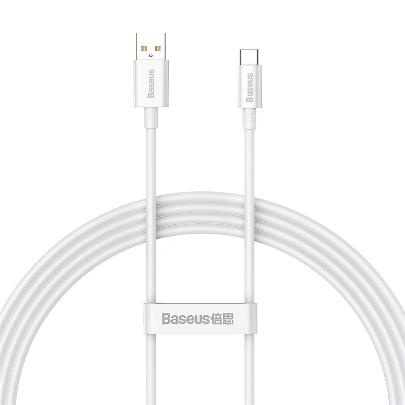 Кабель Baseus Superior Series Fast Charging Data Cable USB to Type-C 100W 1.5m Moon White