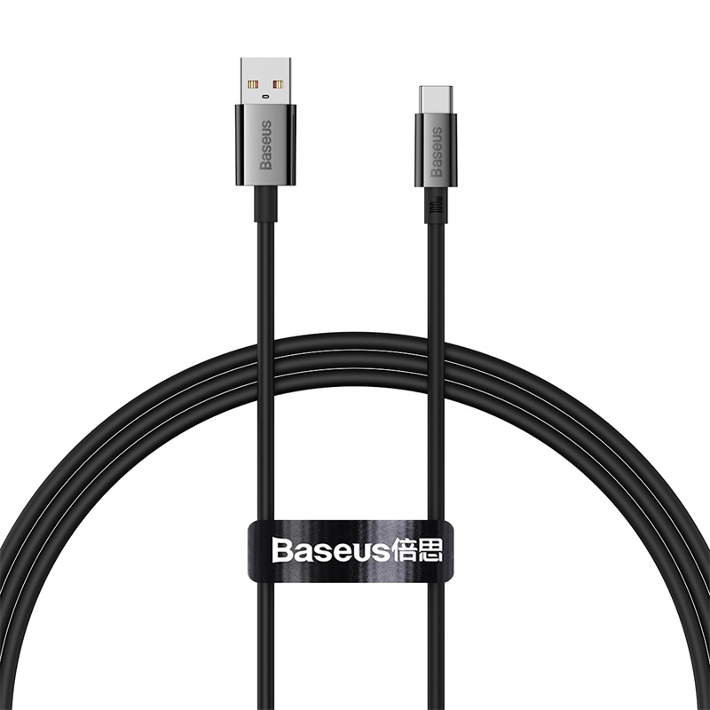 Кабель Baseus Superior Series Fast Charging Data Cable USB to Type-C 100W 1m Cluster Black