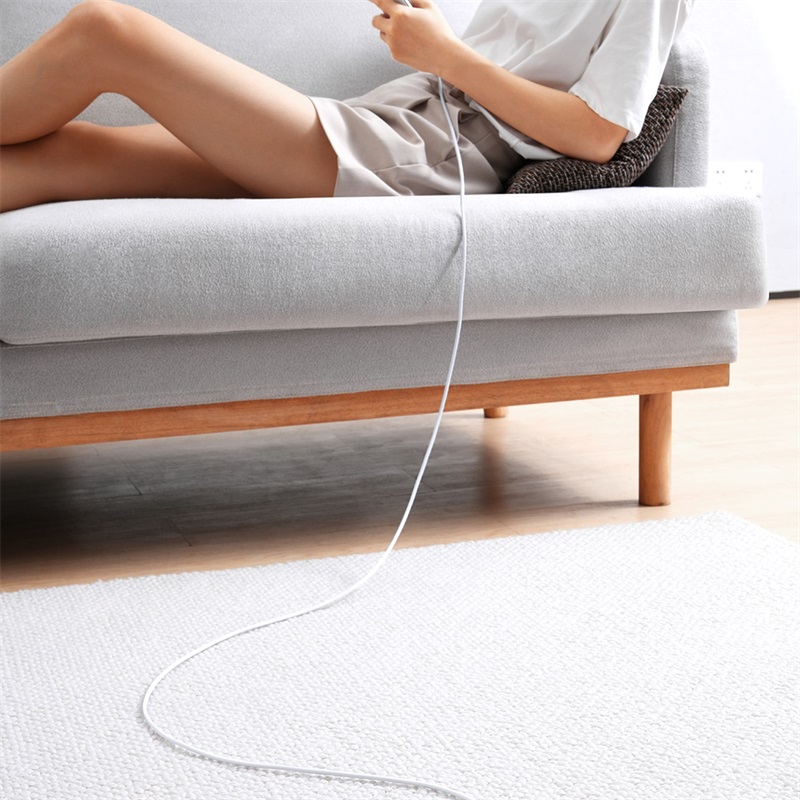 Кабель Baseus Superior Series Fast Charging Data Cable USB to Type-C 100W 2m Moon White — фото 11