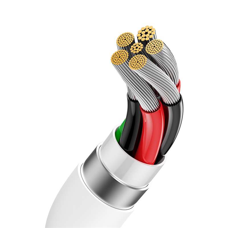 Кабель Baseus Superior Series Fast Charging Data Cable USB to Type-C 100W 2m Moon White — фото 8