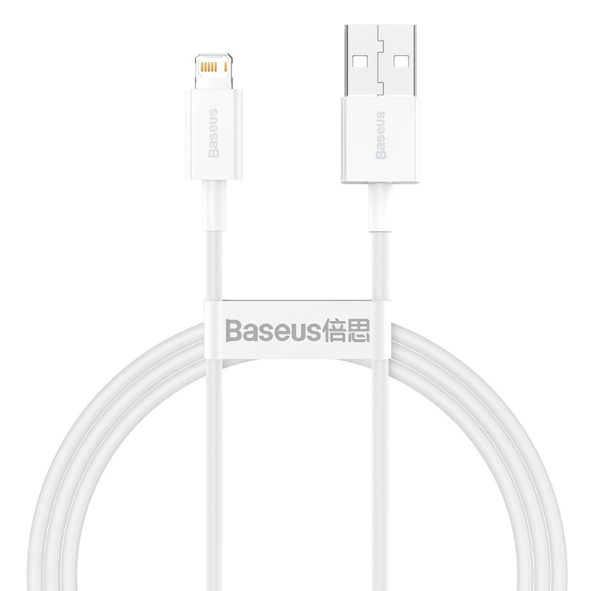 Кабель Baseus Superior Series USB to iP 2.4A 1m White
