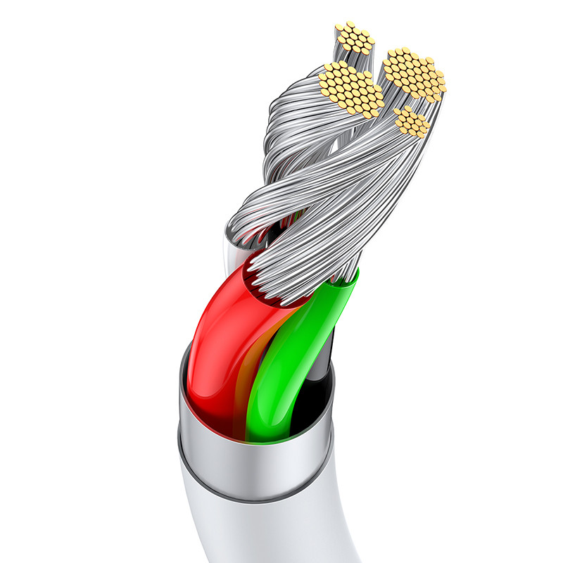 Кабель Baseus Superior Series USB to Type-C 66W 1m White — фото 7