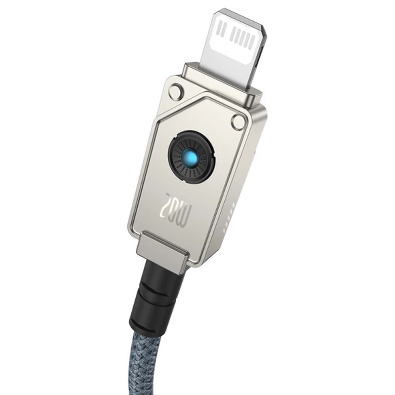 Кабель Baseus Unbreakable Series Fast Charging Data Cable Type-C to iP 20W 2m Stellar White — фото 7
